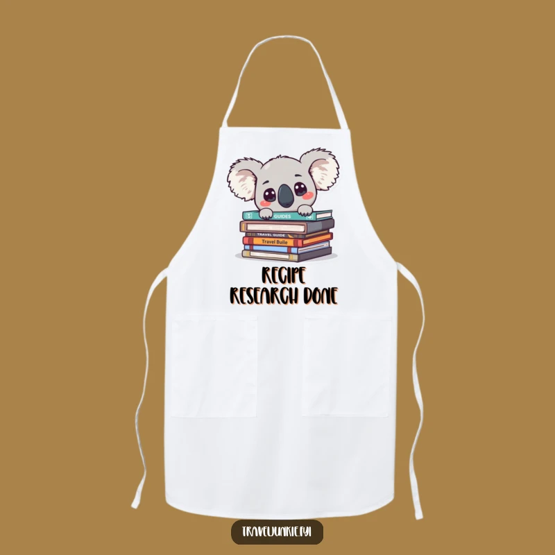 Funny Koala Kitchen Guide Apron A Hilarious Gift For Home Cooks