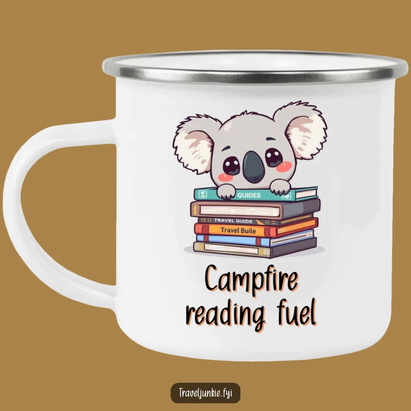 Funny Koala Explorer Camping Mug A Hilarious Gift For Reading Outdoors