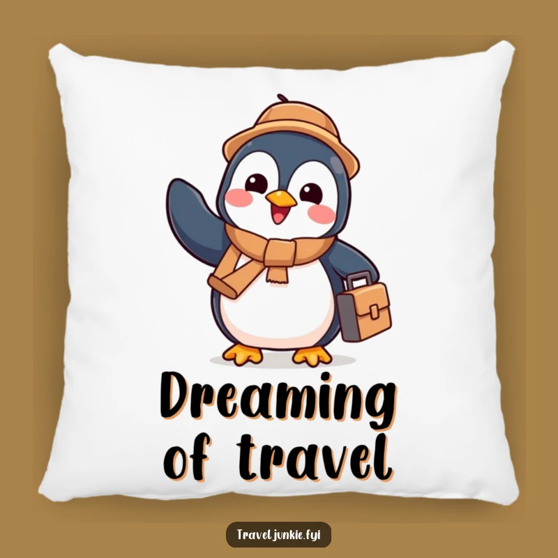 Funny Penguin Cuddle Pillow: Soft Farewell, Perfect Humorous Gift for Comfort