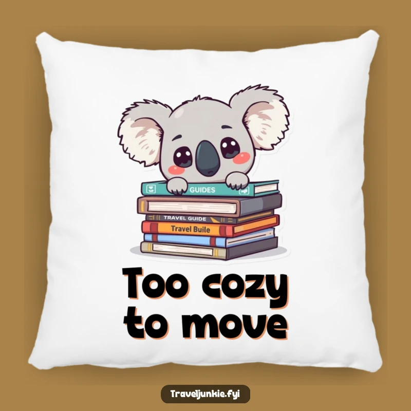 Funny Koala Travel Pillow A Comfy And Hilarious Reading Gift