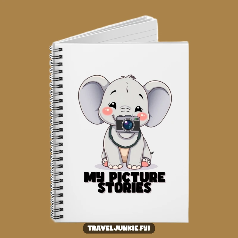 Funny Elephant's Photo Log: Cheerful Notes, Perfect Humorous Gift for Writers