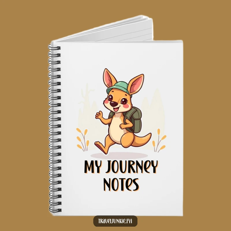 Funny Kangaroo Explorer Notebook: Jot Down Adventures with a Hop
