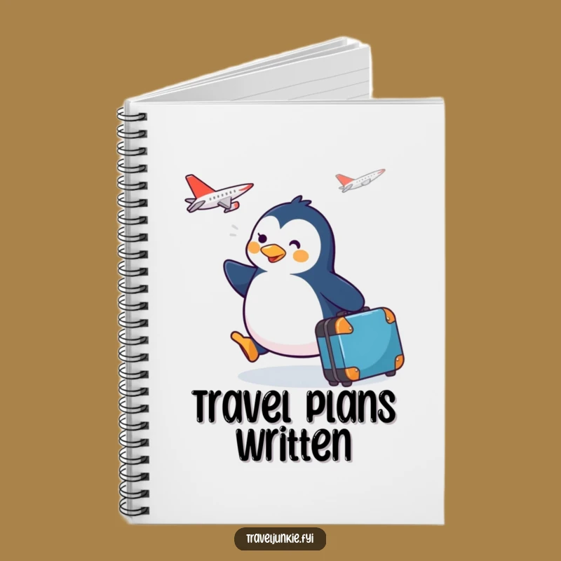Funny Penguin Travel Journal A Hilarious Notebook For Your Adventures