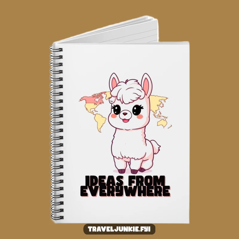 Funny Alpaca Travel Journal: Delightful Alpaca's Dream Diary, Perfect Funny Gift Notebook