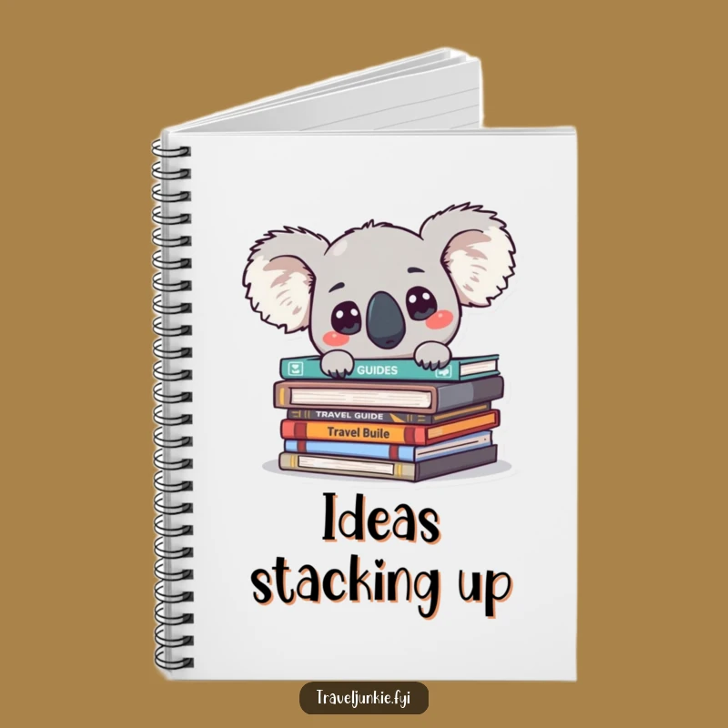 Funny Koala Travel Journal A Hilarious Notebook For Planners